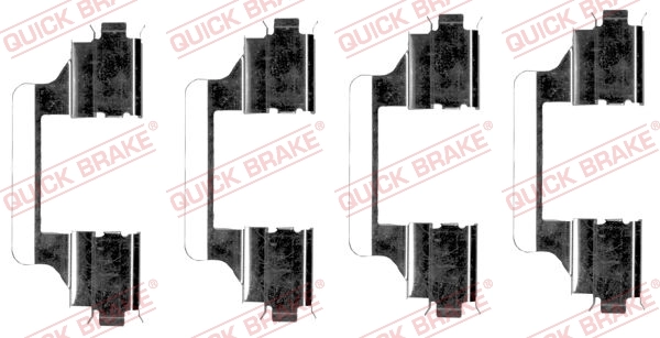Accessory Kit, disc brake pad